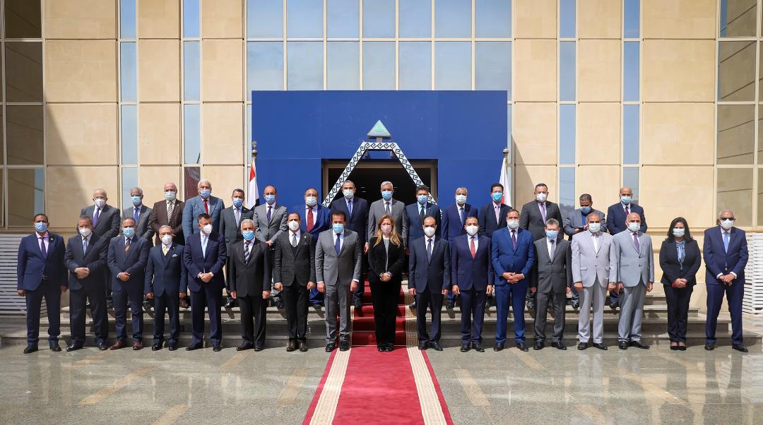 رئيس جامعة المنيا يشهد فعاليات البرنامج التدريبي لأعضاء المجلس الأعلى للجامعات بالأكاديمية الوطنية للتدريب