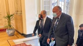 وزير الخارجية لنظيره الروسي : أي إجراء أحادي لن يخدم التوصل إلى اتفاق بشأن سد النهضة