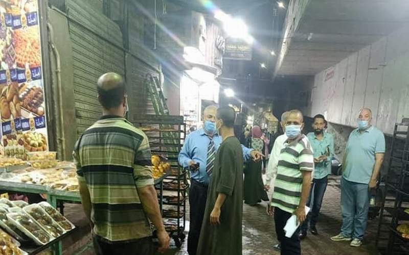 تحرير 29 غرامة فورية وحملات لتوعية المواطنين بخطورة فيروس كورونا بالمنيا