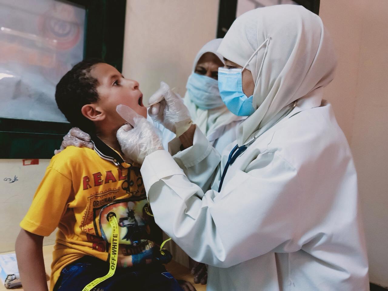 الكشف الطبى على 1497 مواطن بقرية دلجا بديرمواس