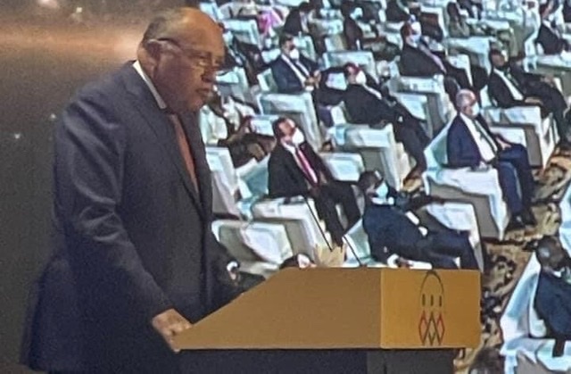 وزير الخارجية يستعرض جهود الرئيس السيسي على مدار السنوات الماضية مع الدول الإفريقية