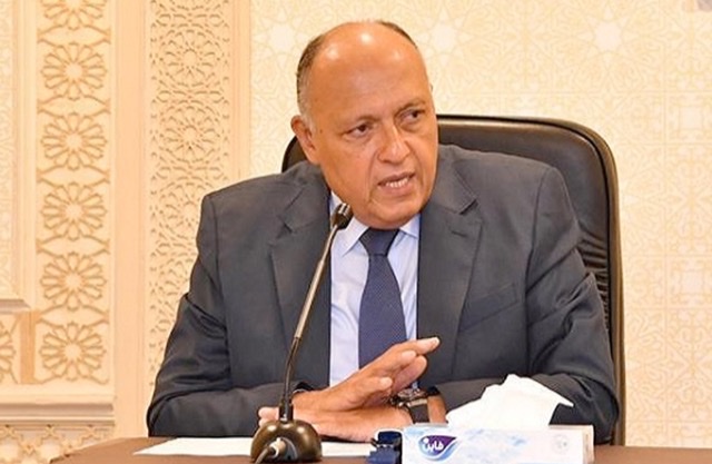 شكري يلتقي بوزيري خارجية الأردن والعراق في الدوحة