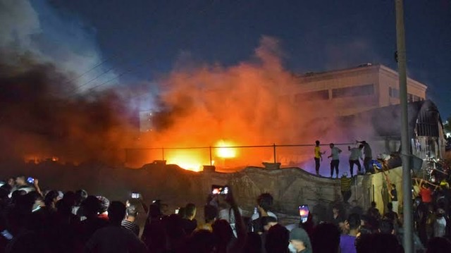 السيسي يرسل برقية عزاء لرئيس وزراء العراق في ضحايا حريق مستشفي الحسين التعليمي 