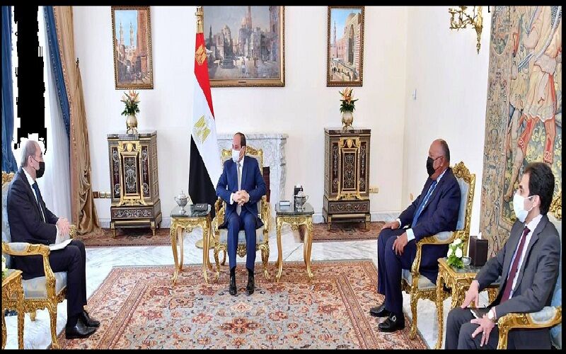 الرئيس السيسي يستقبل نائب رئيس وزراء المملكة الأردنية الهاشمية