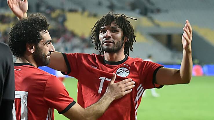 صلاح والنني على رأس قائمة المنتخب المصري  لمباراتي أنجولا والجابون

