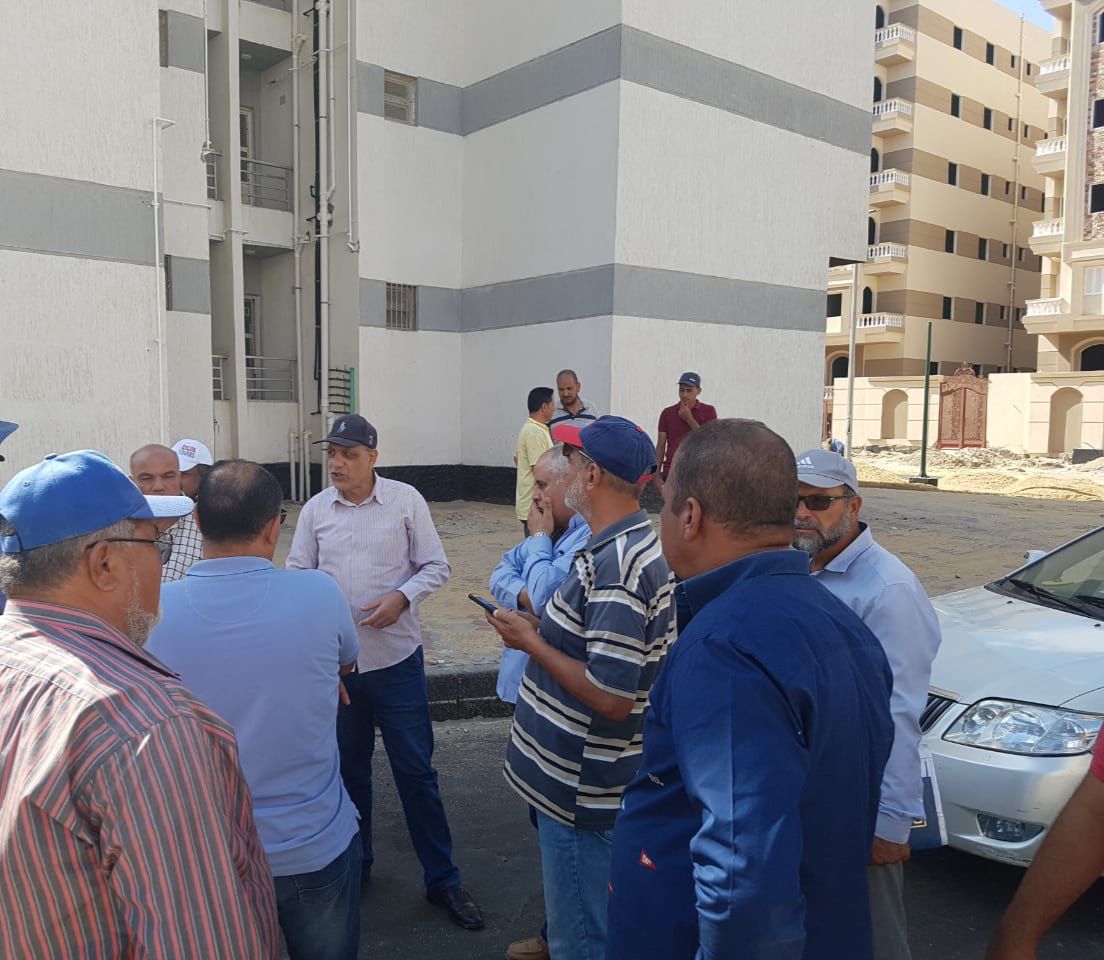 رئيس جهاز دمياط الجديدة يتابع استعدادات تسليم دفعة جديدة من وحدات 