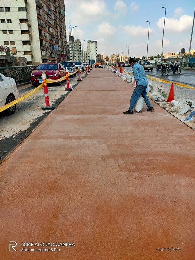 
محافظ الجيزة يتابع تنفيذ صيانة كوبري الجيزة المعدني