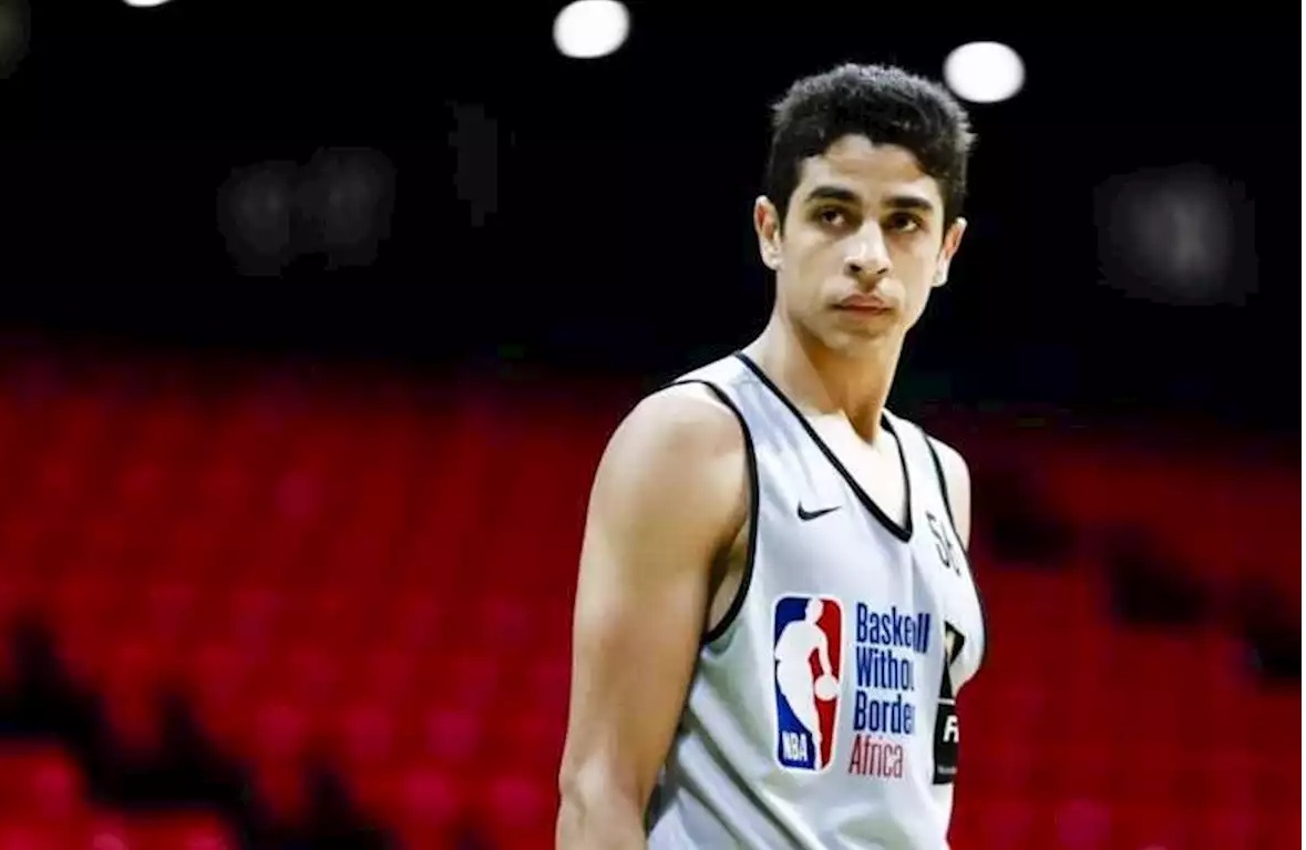 مهاب ياسر لاعب سلة مصري واعد عينه على NBA .. فهل يكرر أسطورة محمد صلاح؟