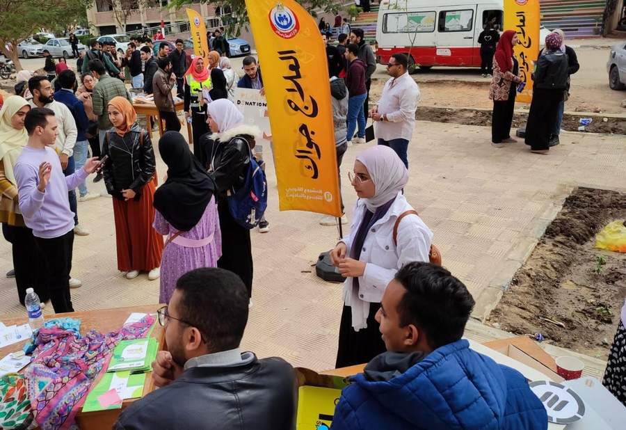 تحت شعار «العلاج جواك» ... جامعة المنيا تُطلق حملات توعوية لنشر ثقافة التبرع بالبلازما