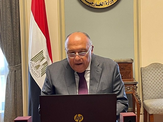  وزير الخارجية يترأس أول اجتماعات مجموعة أصدقاء COP27