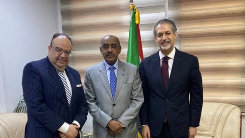 وزير الخارجية يوجه رسالة إلى نظيره السوداني حول العلاقات الثنائية

