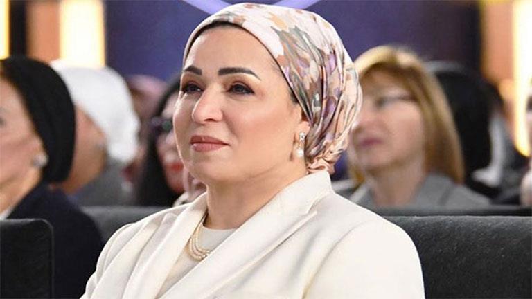 انتصار السيسي تهنيء الشعب المصرى والأمة العربیة والإسلامیة بذكرى المولد النبوي
