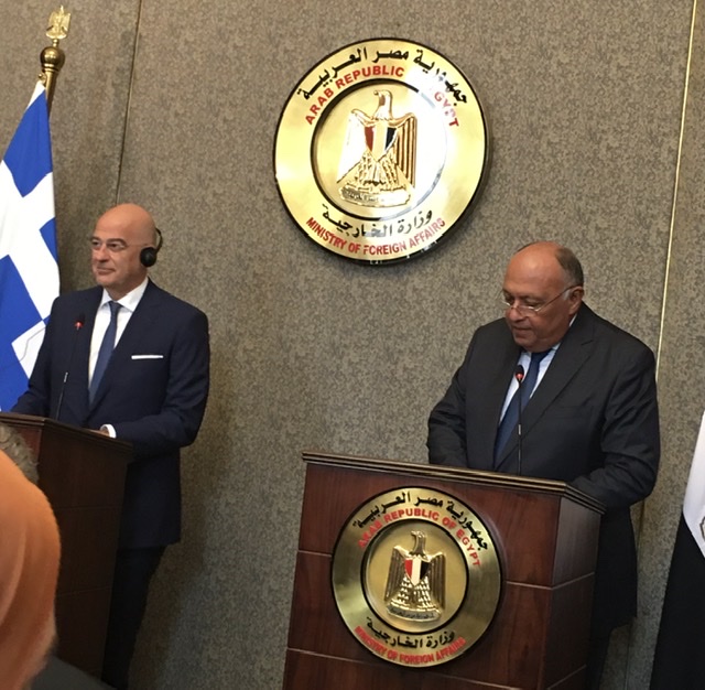 شكري يطالب المجتمع الدولي والأمم المتحدة باتخاذ موقف واضح تجاه مدى شرعية الحكومة الليبية المنتهية ولايتها
