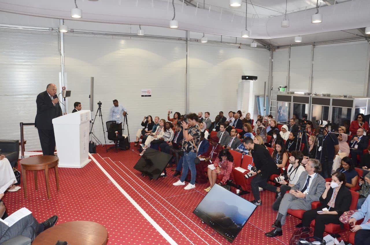 شكري يُشارك في إطلاق مبادرة الرئاسة المصرية لمؤتمر COP27 حول تغير المناخ

