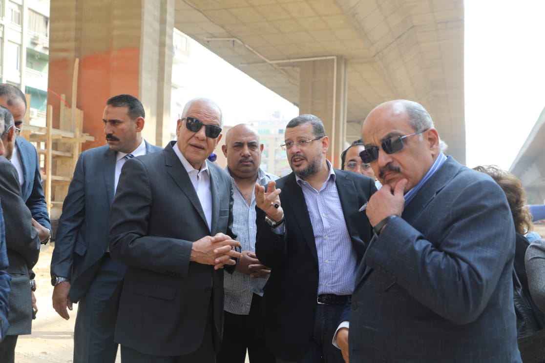 محافظ الجيزة يتابع الأعمال النهائية لتغطية ترعه المريوطية فى المنطقة بين شارعى الهرم والملك فيصل
