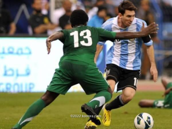 شاهد معنا كأس العالم .. بث مباشر لمباراة السعودية والأرجنتين 