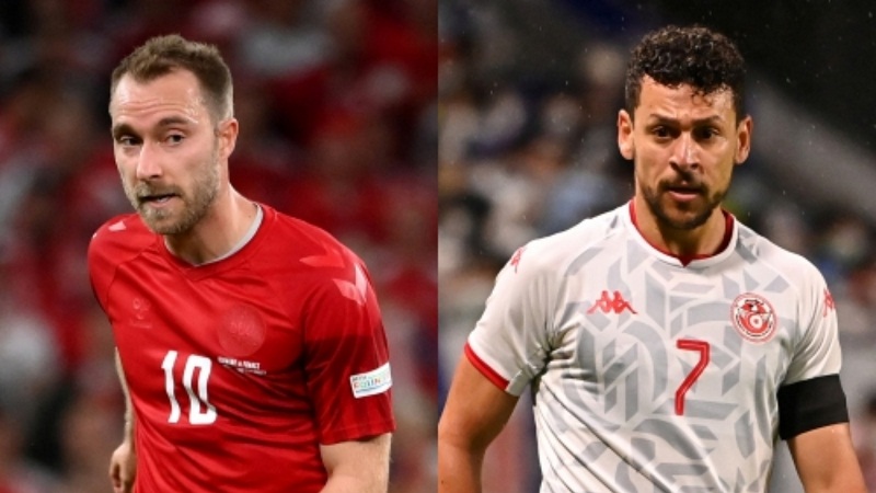 شاهد معنا كأس العالم | بث مباشر لمباراة تونس والدانمارك