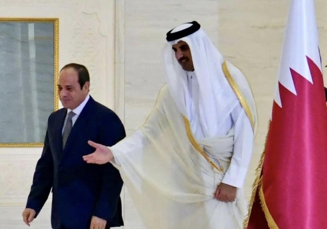 السيسي يعود إلي أرض الوطن بعد حضوره حفل افتتاح بطولة كأس العالم بالدوحة