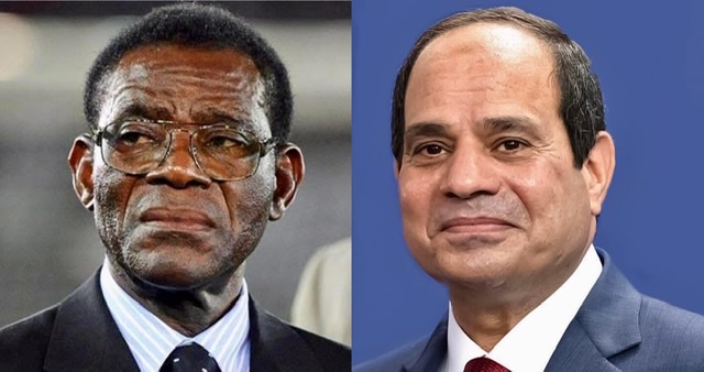 الرئيس السيسي يجري اتصالًا هاتفيًا برئيس جمهورية غينيا الاستوائية.