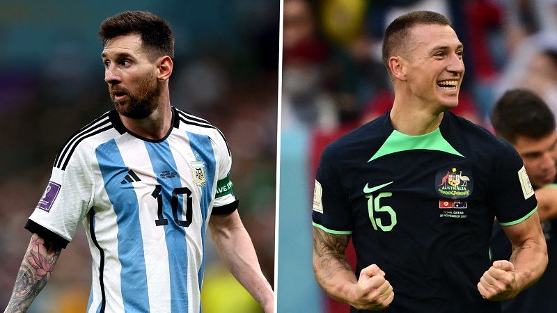 بث مباشر لمباراة الأرجنتين وأستراليا في دور الـ 16 لكأس العالم