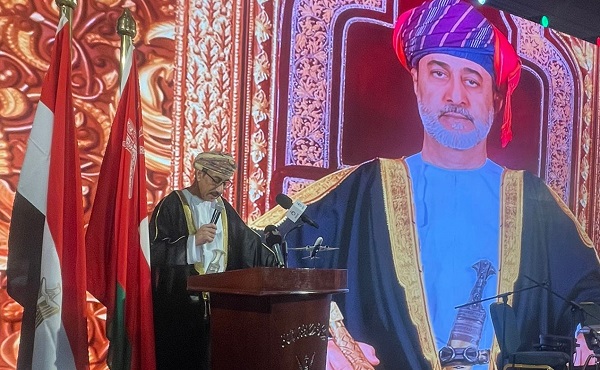 كلمة سفير سلطنة عمان بمناسبة الاحتفال بالعيد الوطني ومرور 50 عامًا على العلاقات مع مصر

