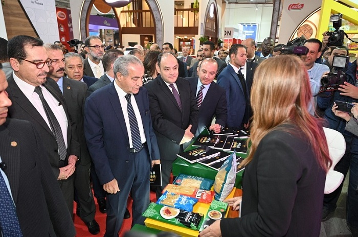 وزيرا التجارة والصناعة والتموين والتجارة الداخلية يفتتحان فعاليات معرض فوود افريكا للصناعات الغذائية