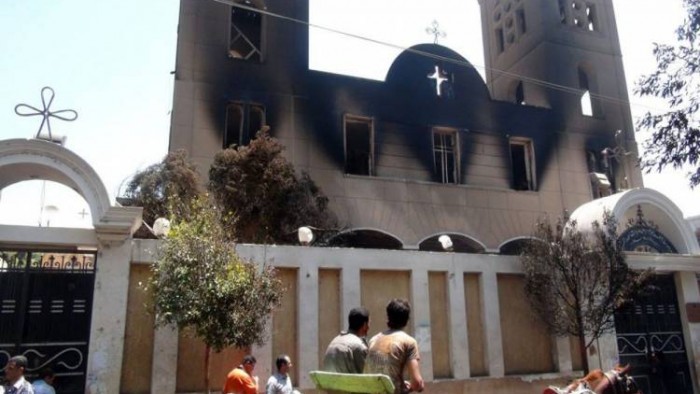 السجن المشدد 5 سنوات لمتهم في قضية حريق كنيسة كفر حكيم

