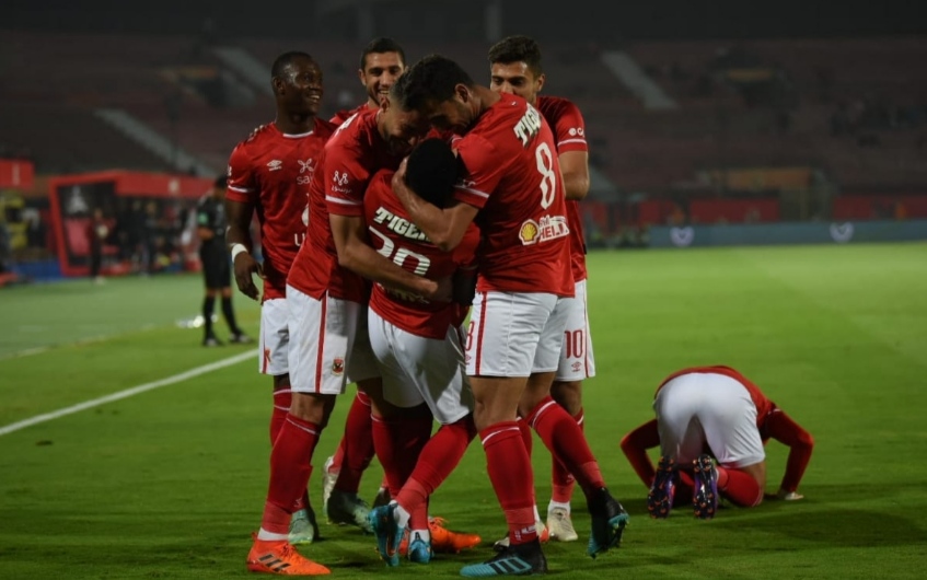 الأهلي يسحق مصر المقاصة برباعية ويتصدر الدوري الممتاز 
