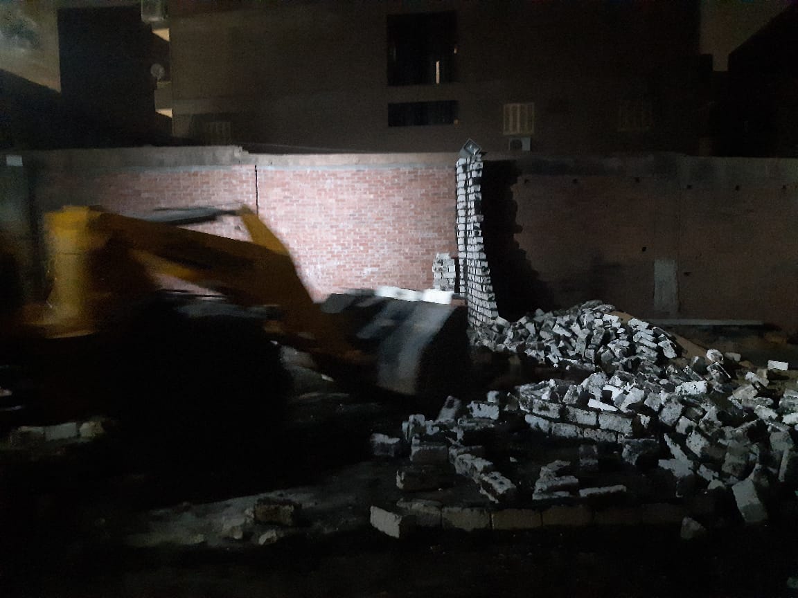 محافظة الجيزة تزيل منشأت مخالفة بأوسيم وأبو النمرس والصف والبدرشين
