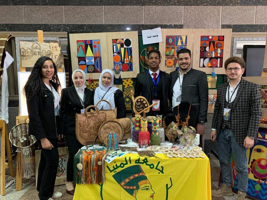 جامعة المنيا تحصل على جائزة المستوى الأول بمهرجان 