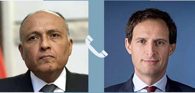 وزير الخارجية يتلقى اتصالاً هاتفياً نظيره الهولندي لبحث العلاقات الثنائية