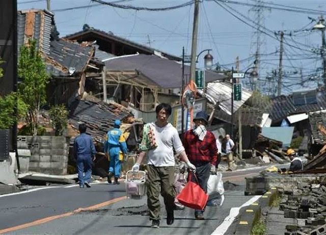 مصر تعزي اليابان في ضحايا الزلزال الذي ضرب البلاد