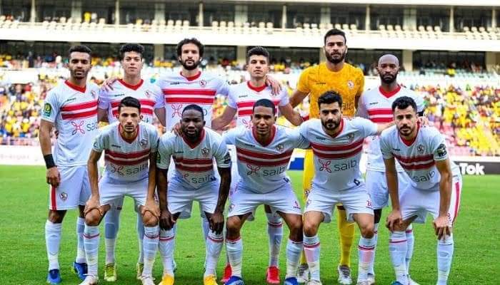 مسحة طبية للزمالك قبل مواجهة بترو أتلتيكو

