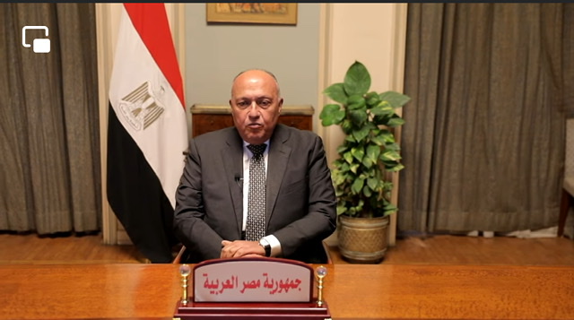 وزير الخارجية يُلقي كلمة مسجلة أمام أعمال الشق رفيع المستوى لمؤتمر نزع السلاح