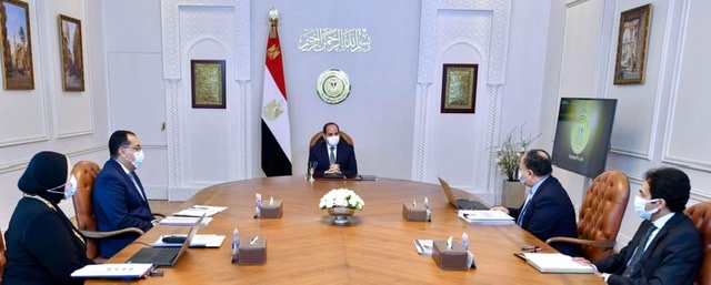 الرئيس يوجه بالتنسيق بين كافة الجهات المعنية لضمان توافر السلع الأساسية بالأسواق
