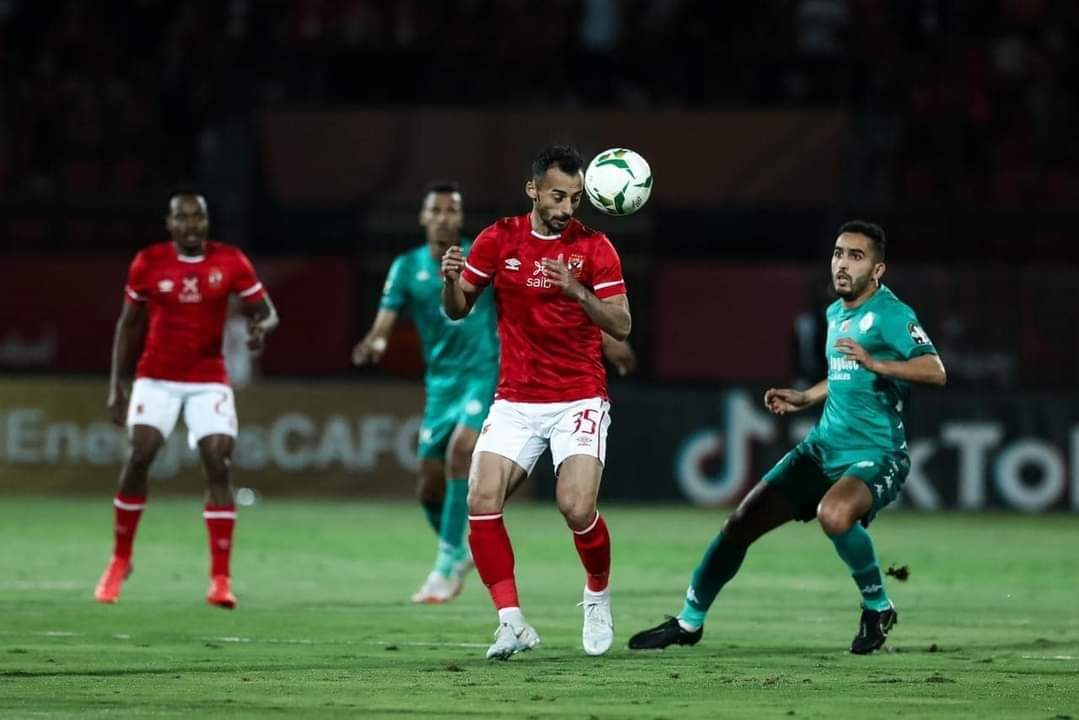 الأهلي يفوز على الرجاء المغربي بثنائية نظيفة في ذهاب ربع نهائي أبطال إفريقيا 