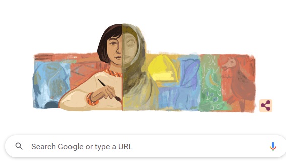 جوجل يحتفل بالفنانة التشكيلية العراقية نزيهة سليم
