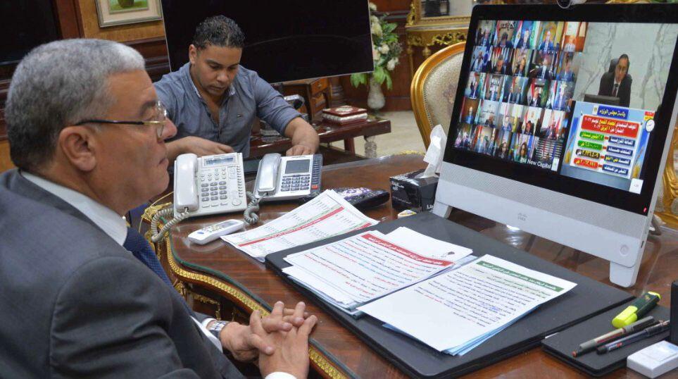 محافظ المنيا يشارك في اجتماع مجلس المحافظين لمناقشة عدد من الملفات الهامة
