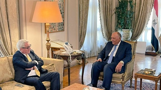 شكري يستقبل المبعوث الأممي الخاص لعملية السلام في الشرق الأوسط