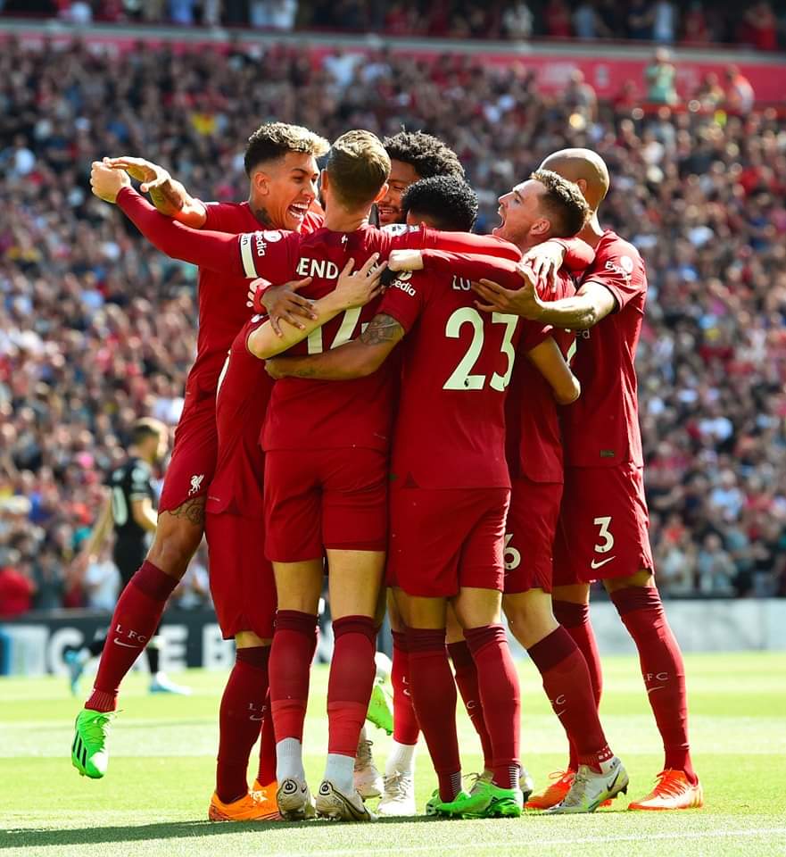 ليفربول يسحق بورنموث ب 9 أهداف في أول إنتصار في الموسم 

