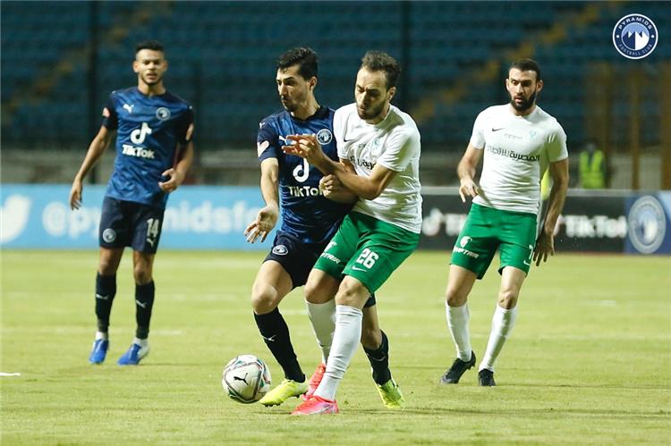 التعادل السلبي يحسم مباراة بيراميدز والمصري البورسعيدي 