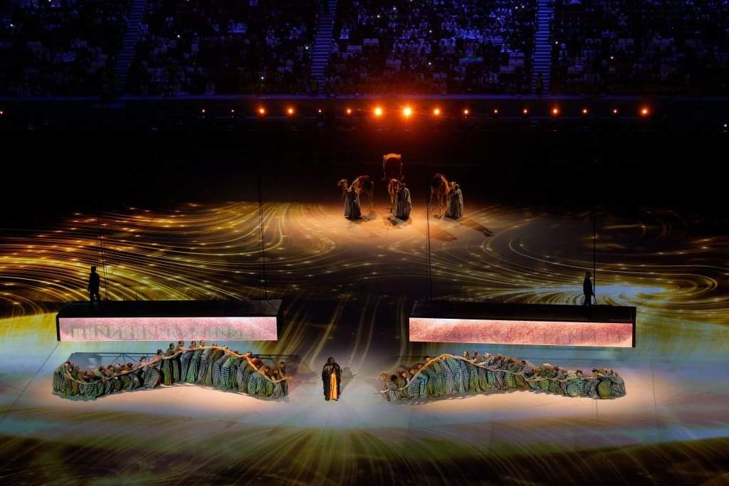بالصور .. قطر تقدم إبهار وإمتاع في حفل افتتاح كأس العالم 2022 



