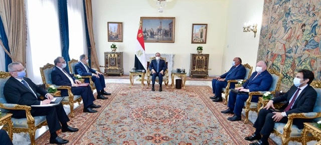 وزير خارجية روسيا: مباحثاتي مع الرئيس السيسي تناولت العملية العسكرية في أوكرانيا