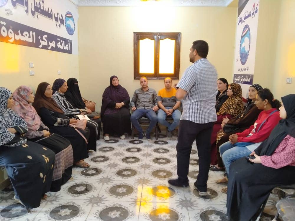 مستقبل  وطن المنيا ينظم ندوات توعوية وقوافل غذائية بمراكز المحافظة  