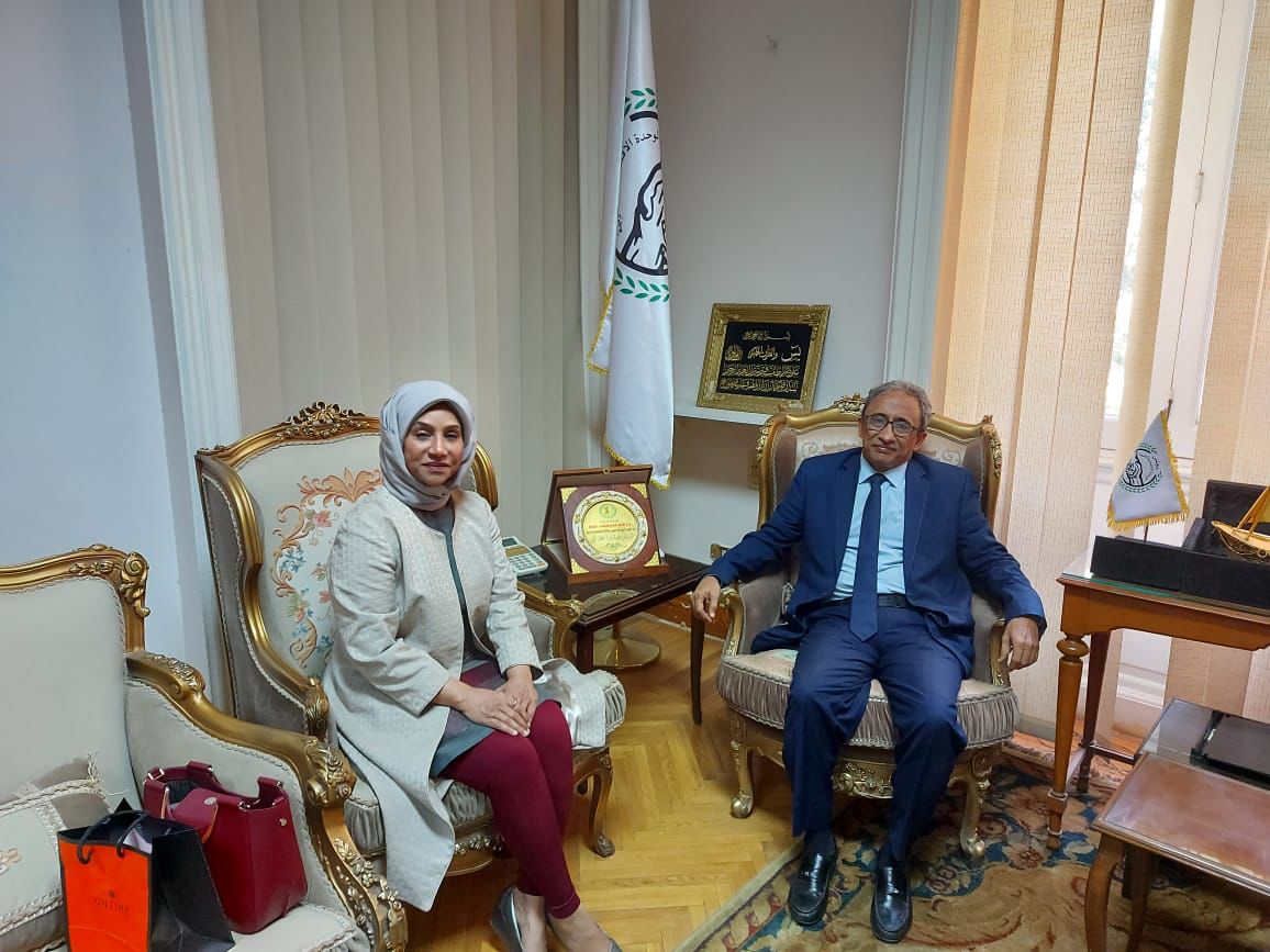 مباحثات بين الاتحاد العربي للمرأة ومجلس الوحدة الاقتصادية لتفعيل المشاركة النسائية في مشروعات التنمية