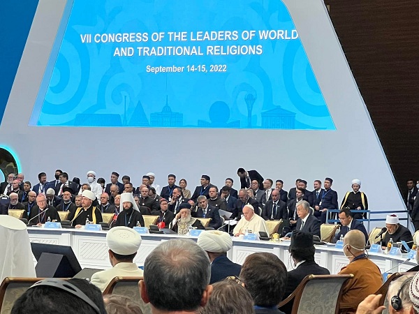 ننشر البيان الختامي لمؤتمر زعماء الأديان في كازاخستان
