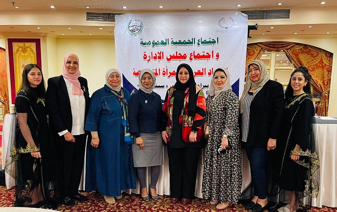 الدكتورة كلثوم عوض تفوز برئاسة الاتحاد العربي للمرأة المتخصصة وتتعهد بدعم الأسر المتعففة