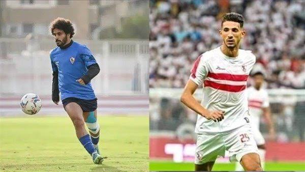 فتوح وجمعة فى تدريبات الزمالك اليوم