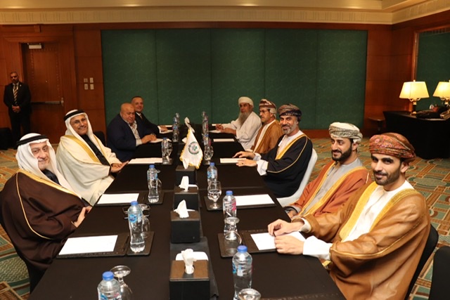 خلال جلسة مباحثات بالقاهرة:.. رئيس مجلس الشورى بسلطنة عُمان يشيد بدور البرلمان العربي 