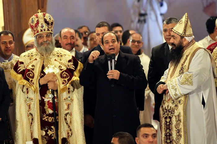 تأمين على أعلى مستوى للكنائس الأرثوذكسية في عيد الميلاد والرئيس يشارك 